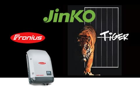 Jinko tiger 365 & Fronius