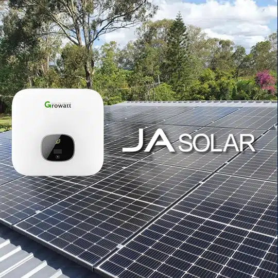 6.6 kW JA solar panel system with Growatt Inverter